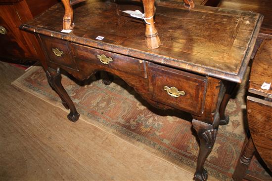 George III mahogany writing table